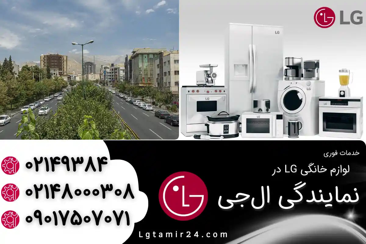 نمایندگی ال جی غرب تهران پونک